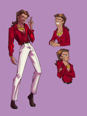 Hendrick's character sheet