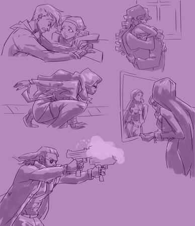 Character explorations