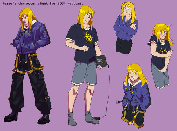 Jesse's character sheet